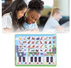 아랍어 학습 태블릿, 아랍어 학습 패드 4가지 피아노 모드 1~3세 조기 학습을 위한 28가지 아랍어 알파벳