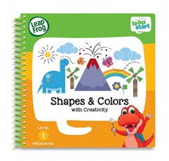 LeapFrog Leapstart 유치원 활동 도서 번들, ABC, 모양 및 색상, 레벨 1 포함