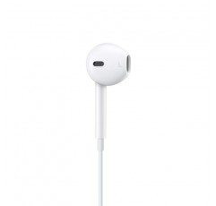 USB-C 커넥터가 장착된 Apple EarPods 헤드폰. 음악, 전화 통화 및 볼륨을 제어할 수 있는 리모컨이 내장된 마이크. iPhone용 유선 이어버드