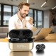 Eonome-W5s-True-Wireless-Earbuds-Bluetooth 5.3 이어폰형 헤드폰 IPX7 방수 - USB-C 충전 스포츠 무선 헤드폰 금속 충전 케이스가 포함된 iPhone, Samsung, Huawei용 내장 마이크(골드)