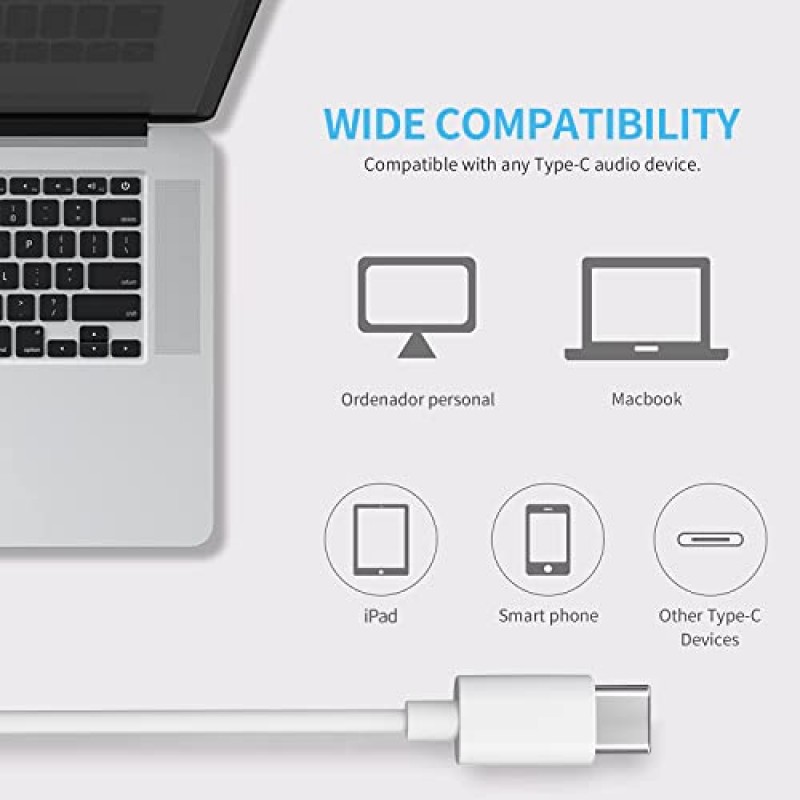 USB 타입 C 헤드폰 4 팩, USB C 이어폰 타입 C 헤드폰 마이크 볼륨 조절 기능이 있는 스테레오 Samsung Galaxy S20+/S21/S20/Google Pixel/OnePlus/Xiaomi 및 Android 스마트폰과 호환 가능