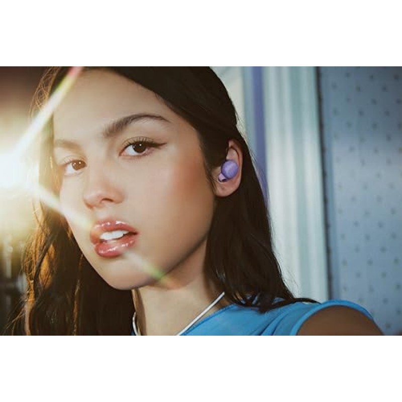 Sony LinkBuds S x Olivia Rodrigo, 진정한 무선 소음 차단 이어버드 헤드폰, iPhone 및 Android와 호환되는 Bluetooth 이어버드, 보라색