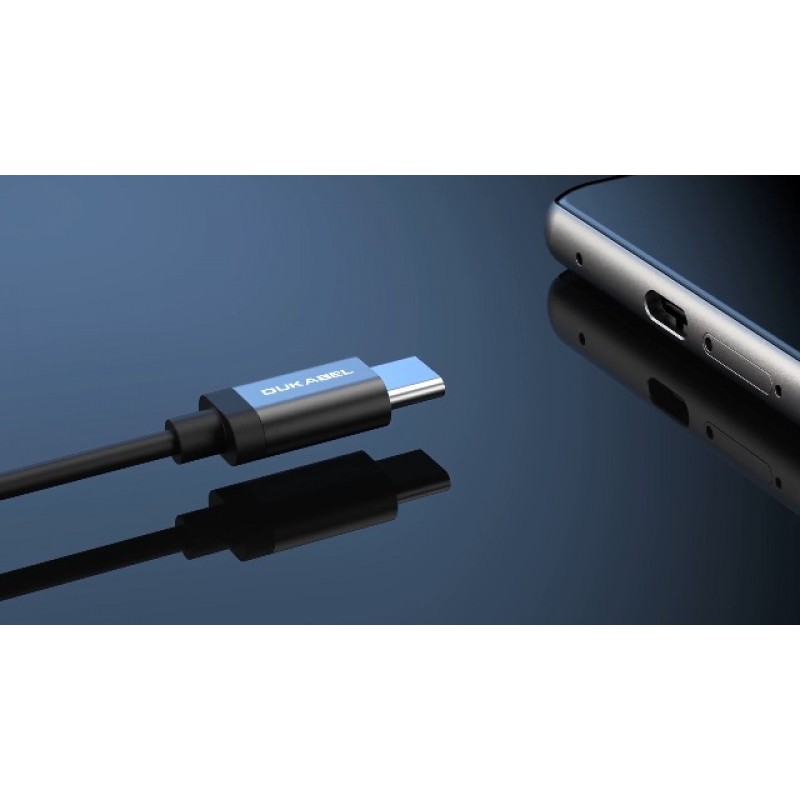 USB C 이어폰, DUKABEL USB Type C 헤드폰(마이크 포함), 삼성 S21 S22 S23 DAC용 4FT USB C 이어폰형 이어버드 안드로이드 스마트폰 Galaxy S20 FE Note 20 Pixel 7 Pro용 스테레오 USB C 유선 이어버드