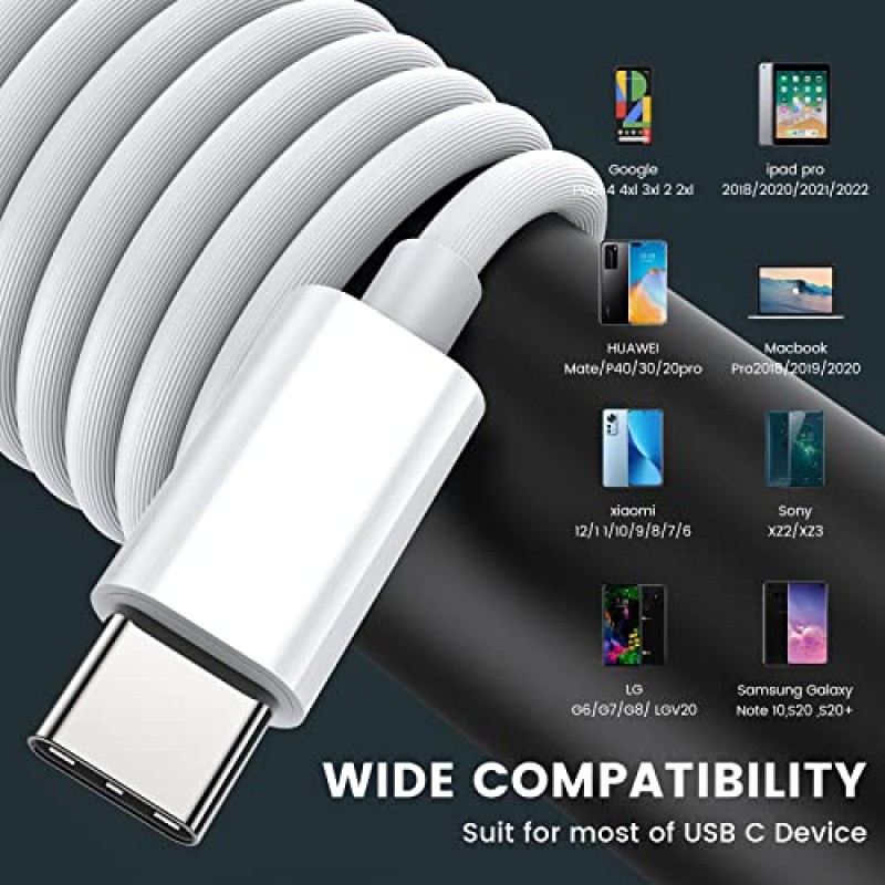 MOSWAG USB C 헤드폰 삼성 S23/Note 20/Pixel 7 MacBook Pro 및 USB C 인터페이스가 있는 기타 스마트폰용 마이크가 있는 유선 헤드폰