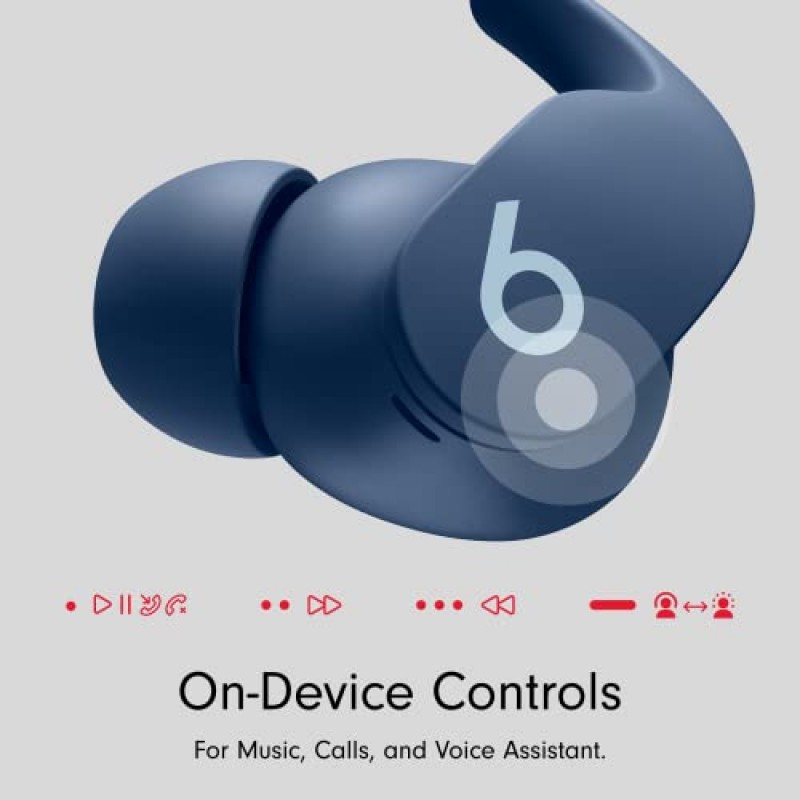 Beats Fit Pro - 진정한 무선 소음 차단 이어버드 - Apple H1 헤드폰 칩, Apple 및 Android와 호환, 클래스 1 Bluetooth®, 내장 마이크, 6시간 청취 시간 - Tidal Blue