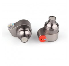 Linsoul TIN Audio T2 HiFi 2DD 더블 다이나믹 드라이브 이어폰 베이스 DJ 메탈 헤드폰, 3.5mm 2핀