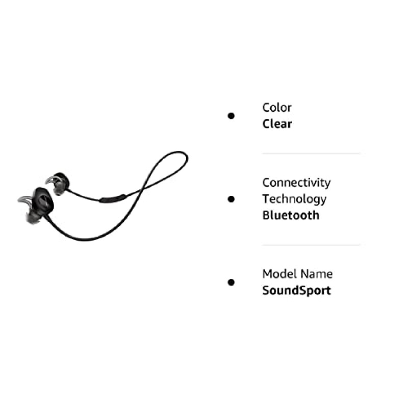 BOSE SoundSport 무선 헤드폰, 블랙(리뉴얼)