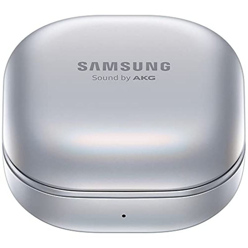 Samsung Galaxy Buds Pro, 능동형 소음 제거 기능이 포함된 진정한 무선 이어버드(무선 충전 케이스 포함), 팬텀 실버(국제 버전)