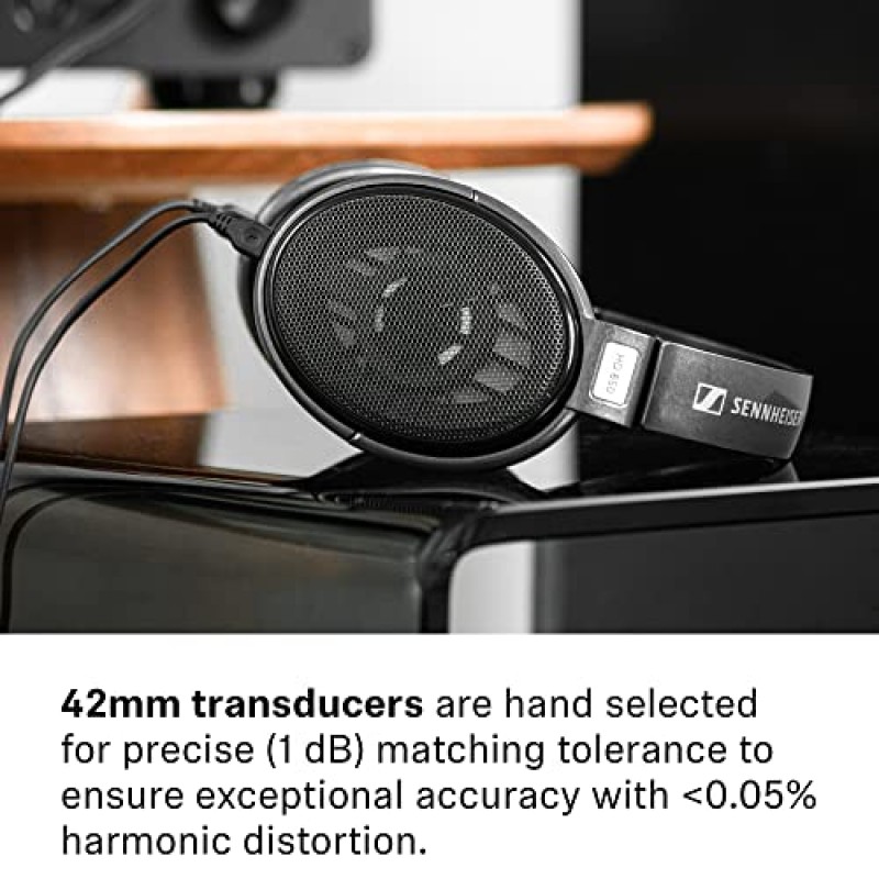 Sennheiser HD 650 - 오디오 애호가를 위한 고해상도 오픈백 다이나믹 헤드폰