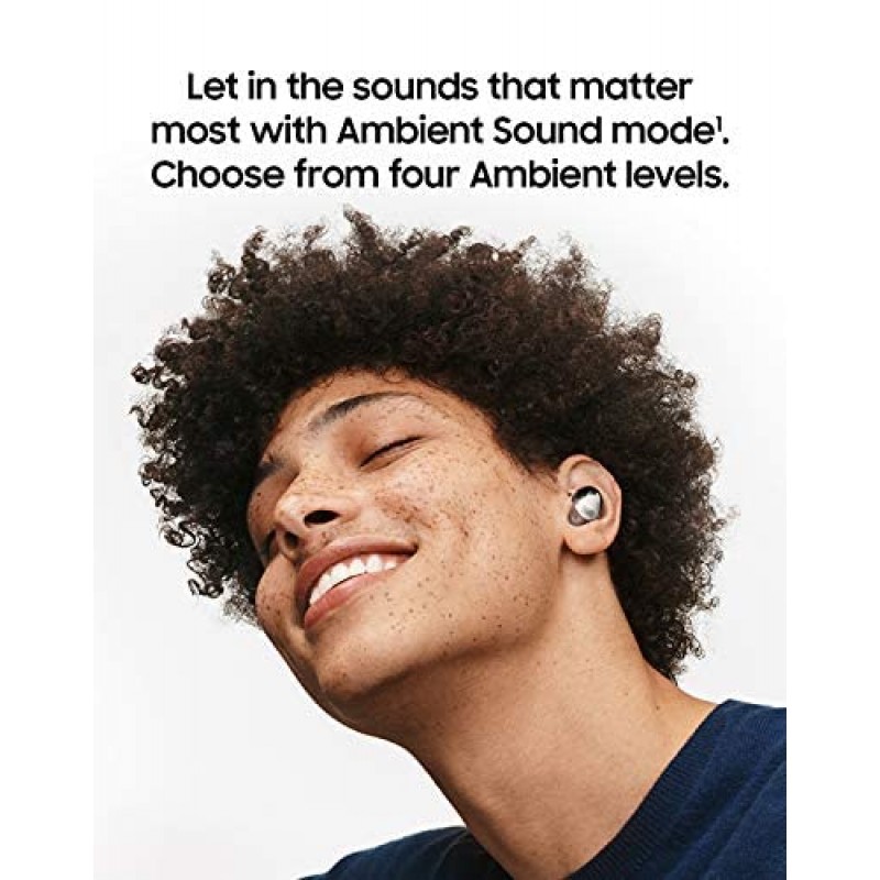 SAMSUNG Galaxy Buds Pro, 블루투스 이어버드, 진정한 무선, 소음 제거, 충전 케이스, 고품질 사운드, 방수, 팬텀 실버(미국 버전)