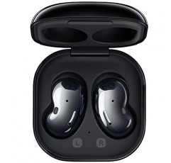 Samsung Galaxy Buds Live(ANC) 능동형 소음 차단 TWS 개방형 무선 Bluetooth 5.0 iOS 및 Android용 이어버드, 12mm 드라이버, 국제 모델 - SM-R180(미스틱 블랙)(리뉴얼)