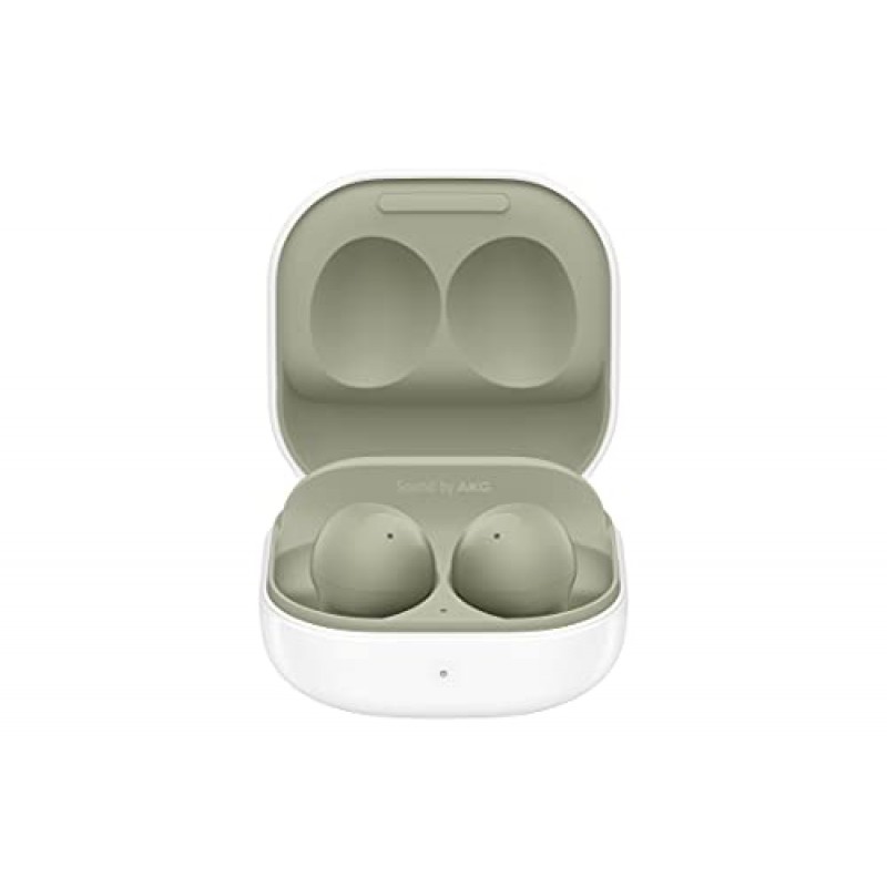 Samsung Galaxy Buds 2 진정한 무선 이어버드 소음 차단 주변 소리 Bluetooth 경량 컴포트 핏 터치 컨트롤 미국 버전, 그린(갱신)