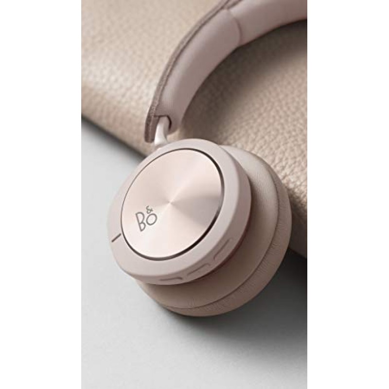 Bang & Olufsen Beoplay H8i 무선 Bluetooth 온이어 헤드폰(액티브 소음 제거, 주변음 허용 모드 및 마이크 포함) - 핑크