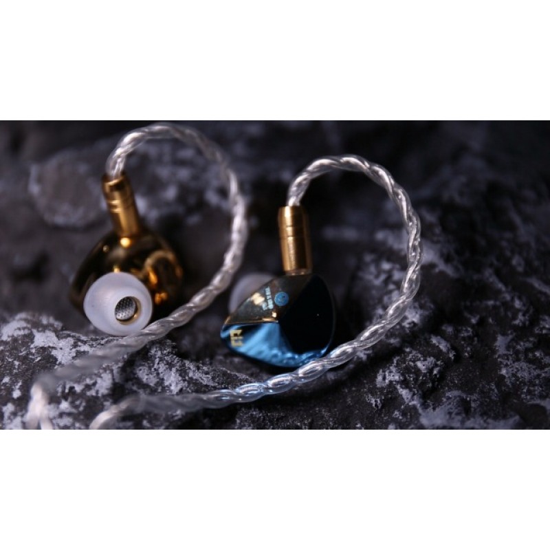 YINYOO TRI x HBB Kai IEM 이어폰 헤드폰 Tri Kai 이어 모니터 헤드폰 유선 이어버드, 9.8mm DLC 다이나믹 드라이버, OFC 2PIN 분리형 케이블, 오디오 애호가, 음악가, 드러머, 가수용 가방