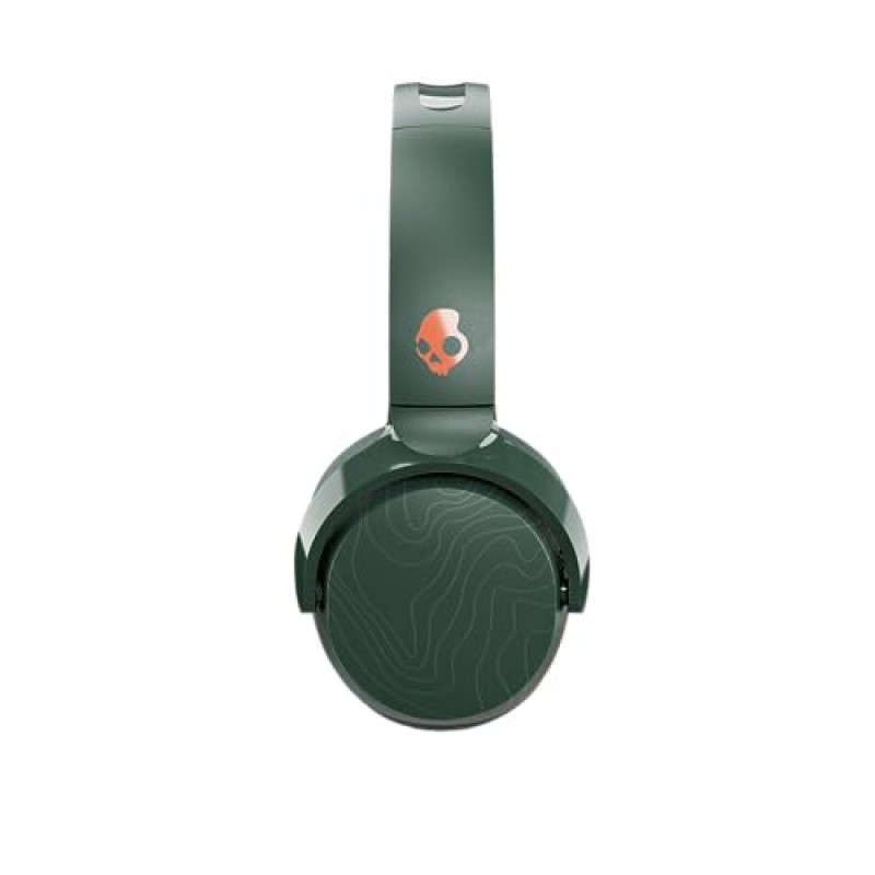 Skullcandy Riff 2 온이어 무선 헤드폰, 34시간 배터리, 마이크, iPhone Android 및 Bluetooth 장치와 작동 - 하이킹을 즐겨보세요