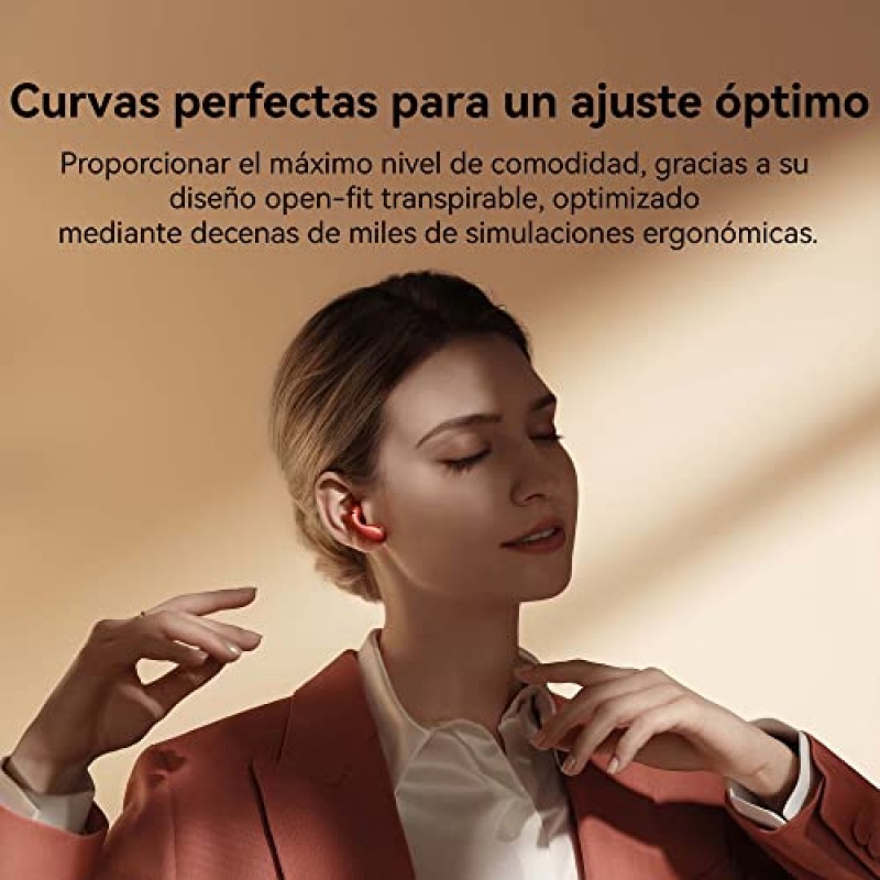 HUAWEI FreeBuds 5 무선 이어버드 - 소음 제거 기능이 있는 Bluetooth 이어폰 - 최적의 핏을 갖춘 곡선형 헤드폰 - 긴 배터리 수명 및 방수 - 고해상도 인증(Silver Frost)