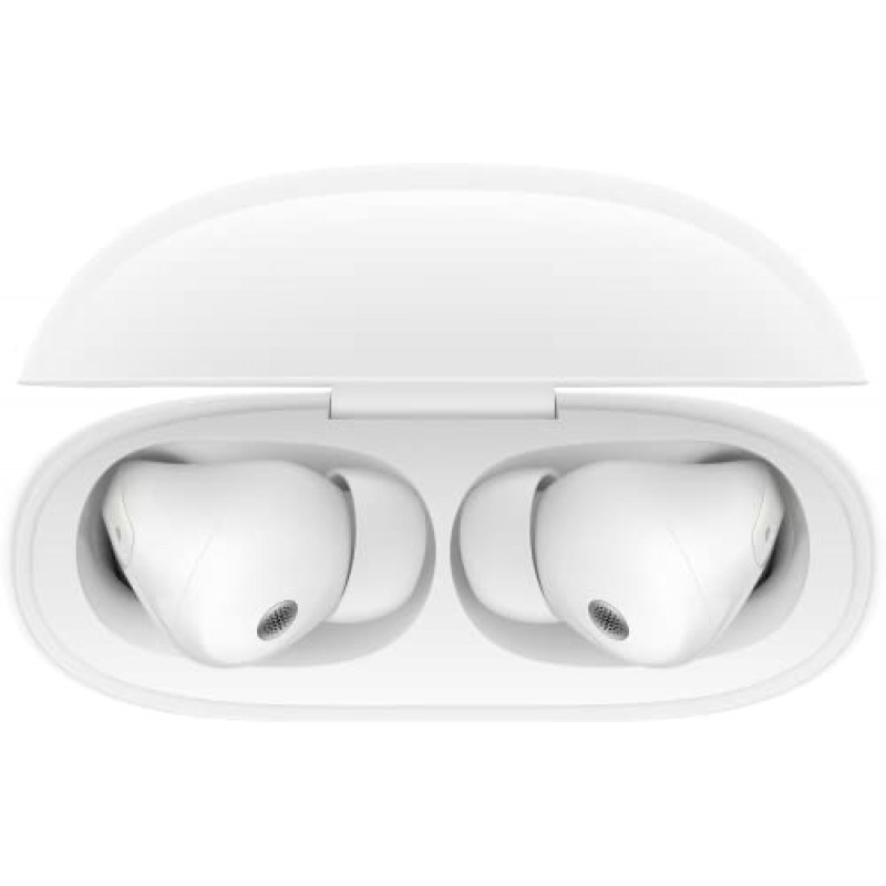 Xiaomi Buds 3, 최대 40dB ANC, 3개 ANC 모드, 이중 투명도 모드, 이중 자기 동적 드라이버, Hi-Fi 음질, 32시간 배터리 수명, IP55 방진 및 방수, 무선 충전, 흰색