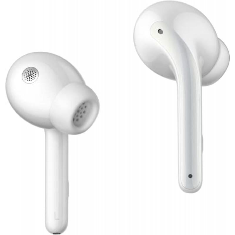 Xiaomi Buds 3, 최대 40dB ANC, 3개 ANC 모드, 이중 투명도 모드, 이중 자기 동적 드라이버, Hi-Fi 음질, 32시간 배터리 수명, IP55 방진 및 방수, 무선 충전, 흰색