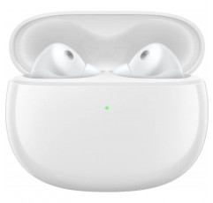 Xiaomi Buds 3, 최대 40dB ANC, 3개 ANC 모드, 이중 투명도 모드, 이중 자기 동적 드라이버, Hi-Fi 음질, 32시간 배터리 수명, IP55 방진 및 방수, 무선 충전, 흰색