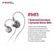 FiiO FH11 HiFi 1DD + 1BA 하이브리드 드라이버 이어폰 형 IEM 이어폰 (분리형 0.78 2Pin 케이블 포함) 음악가/오디오 애호가 용 HiFi 스테레오 유선 이어 버드