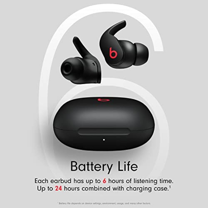 Beats Fit Pro - 진정한 무선 소음 차단 이어버드 - AppleCare+가 포함된 Beats Black(2년)