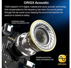 TOZO NC9 2022 버전 하이브리드 능동형 소음 차단 무선 이어버드 및 TOZO S2 44mm 2023 스마트 시계 Alexa 내장 피트니스