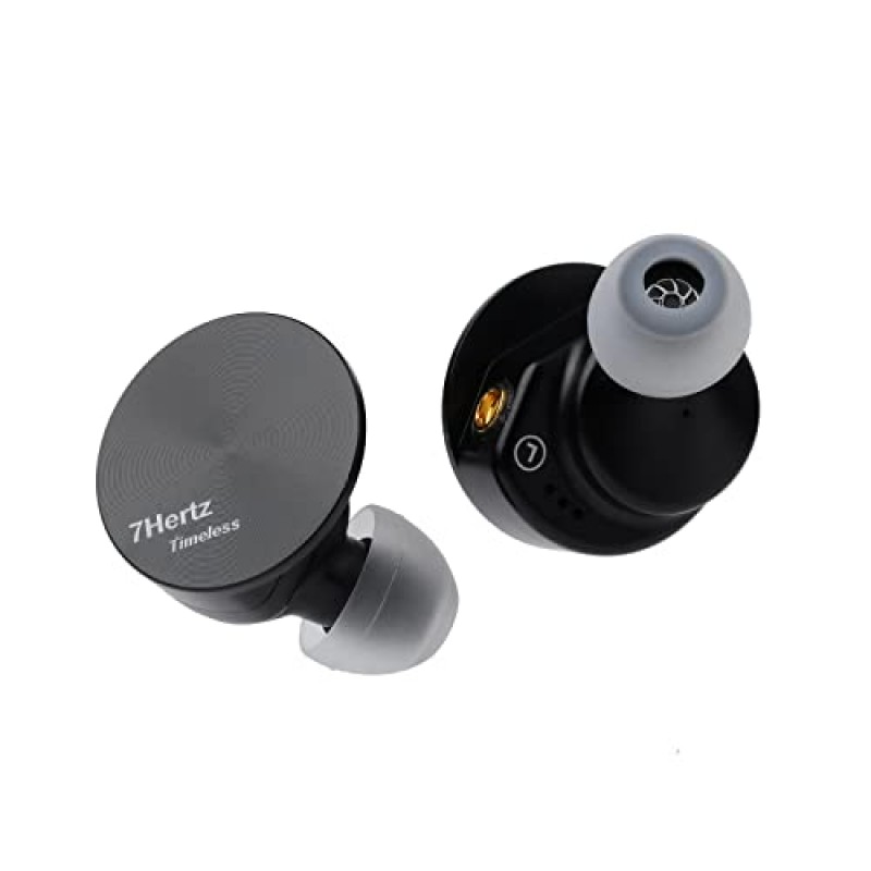 Linsoul 7HZ Timeless 14.2mm 평면 HiFi 이어폰, CNC 알루미늄 쉘, 분리형 MMCX 케이블(Timeless)