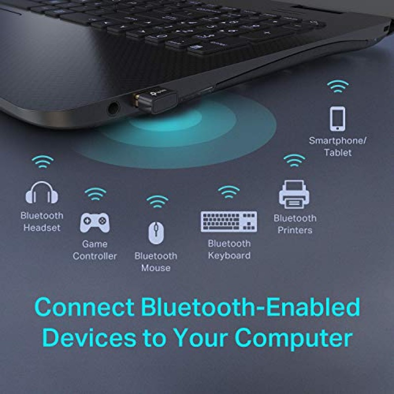 Razer 뉴 해머헤드 True Wireless(2세대) Bluetooth 게임용 이어버드 - 클래식 블랙 & TP-Link USB Bluetooth 어댑터