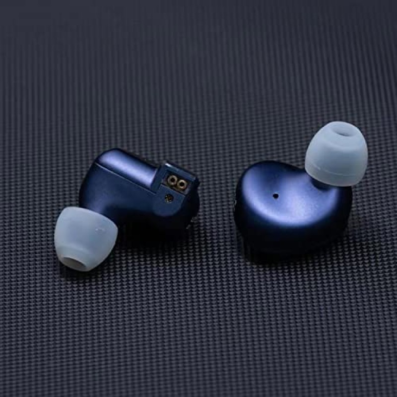 LETSHUOER S12 Pro 14.8mm 평면 자기 드라이버 이어폰 모니터, CNC 가공 알루미늄 합금 귀 구멍이 있는 HiFi IEM 이어폰(블루, S12 PRO)