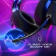 Skullcandy SLYR Pro 멀티 플랫폼 오버이어 유선 게이밍 헤드셋, 향상된 음향 인식, AI 마이크, Xbox Playstation 및 PC와 작동 - 블랙