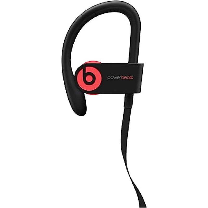 Beats by Dr. Powerbeats3 무선 인이어 헤드폰 MKK 차량용 어댑터 포함(리뉴얼)(사이렌 레드)