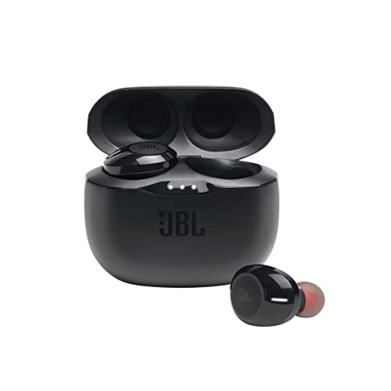 JBL Charge 5 - IP67 방수 및 USB 충전 출력 기능을 갖춘 휴대용 Bluetooth 스피커 - 블랙 & Tune 125TWS 진정한 무선 인이어 헤드폰(블랙), 소형