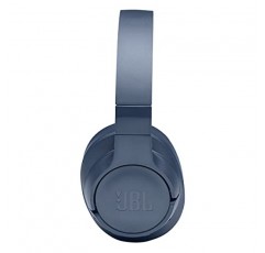 JBL Tune 760NC - 능동형 소음 제거 기능을 갖춘 가볍고 접이식 오버이어 무선 헤드폰 - 블루(리뉴얼)