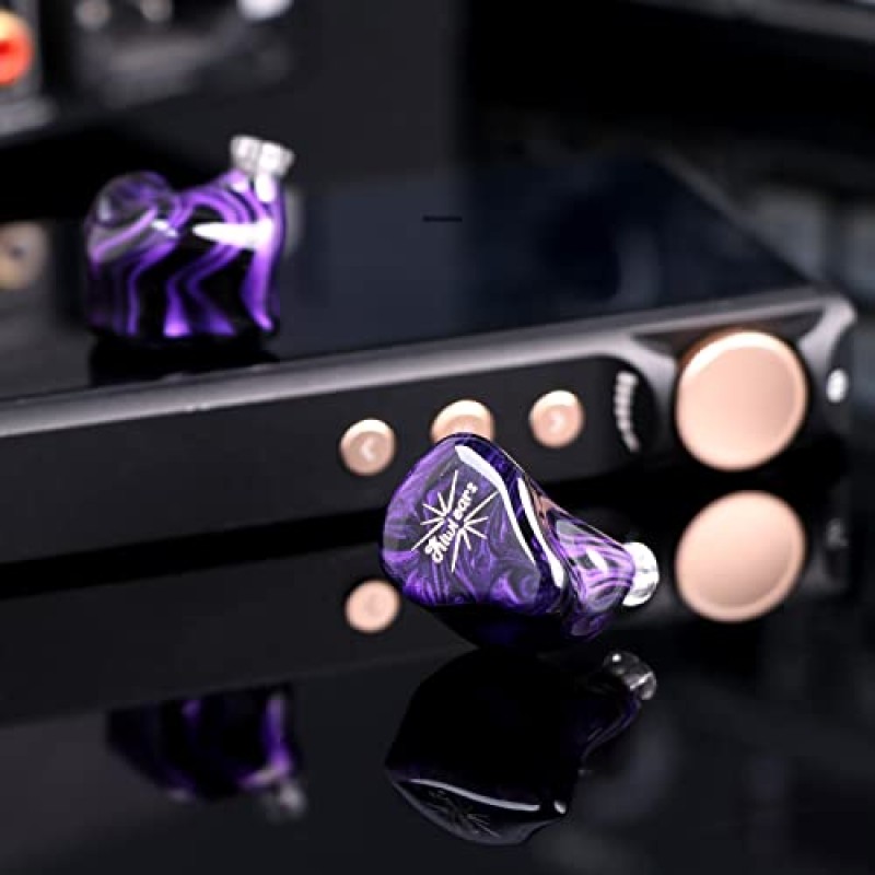Linsoul Kiwi Ears Quartet 2DD+2BA 하이브리드 인이어 모니터 및 Tripowin Zonie 3.5mm 2핀 케이블 번들