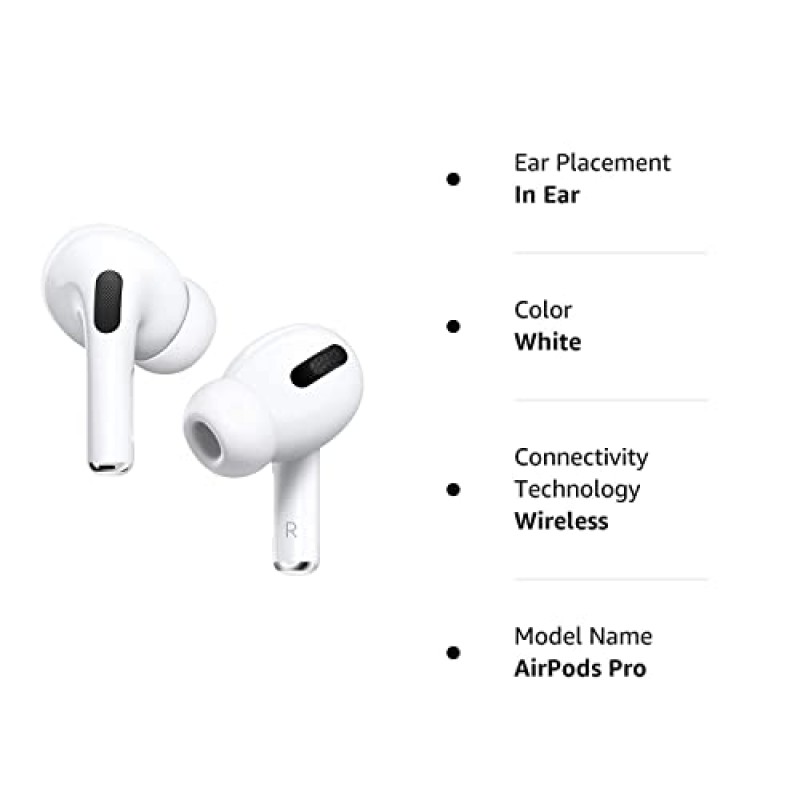 MagSafe 충전 케이스가 포함된 Apple AirPods Pro 무선 이어버드(리뉴얼)