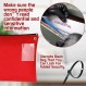 2 Pcs Interoffice Mailer 캔버스 운송 자루 지퍼 가방 18 x 14 인치 대형 지퍼 가방 (그로밋 포함) Interoffice Mail Bag 지퍼가 달린 캔버스 가방 (빨간색)