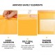 Fuxury Kraft 버블 메일러 6x10 인치 25 팩, 강한 접착 패딩 봉투, 자체 밀봉 버블 봉투, 중소기업용 방수 쿠션 버블 메일러 포장, 대량 #0 메일러 노란색