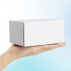Poever 배송 상자 6x4x3인치 소형 우편 상자 25팩 흰색 골판지 골판지 상자 우편 발송자