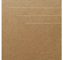 브라운 크래프트 100% 재활용 카드지 - 12 x 12인치 - 프리미엄 100LB. 중량 커버 - Cardstock Warehouse에서 25매