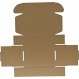 CH-BOX 50 팩 6x4x2' 소형 배송 상자, 비즈니스용 골판지 우편물 발송기, 흰색(CM642)