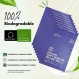 BeauVibe 퇴비화 가능 메일러 - 10 x13 폴리 메일러 - 재활용 가능한 배송 가방 - 보라색 폴리 메일러 - 재사용 가능한 배송 봉투 - 중소기업을 위한 친환경 배송 메일러