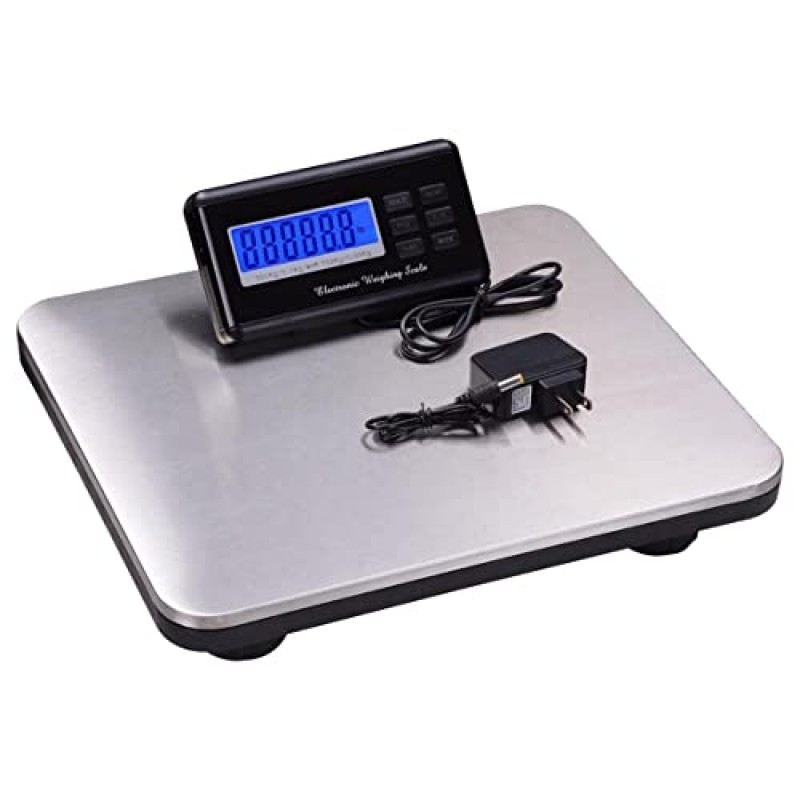 XENITE 150KG/0.05KG 디지털 전자 소포 저울 300KG/0.1KG LCD 디스플레이가있는 정밀 우편 저울 가정용 애완 동물 저울 저울