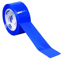 테이프 로직 2인치 x 55야드 파란색 포장 테이프, 2.2밀 두께, 36롤 팩, 포장, 운송, 이동 및 색상 코딩용