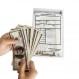 ADSURE 변조 방지 가방 | 6" x 9" 500개 팩 | 현금을 위한 명확한 돈 봉투 | 은행 예금 가방 | 자체 접착 씰 | 은행 통화, 동전, 수표 영수증의 경우