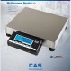 CAS GW-150 스테인레스 스틸 팬이 포함된 벤치 저울 NTEP 무역 적법, 소포/배송 저울 150lb x 0.05lb