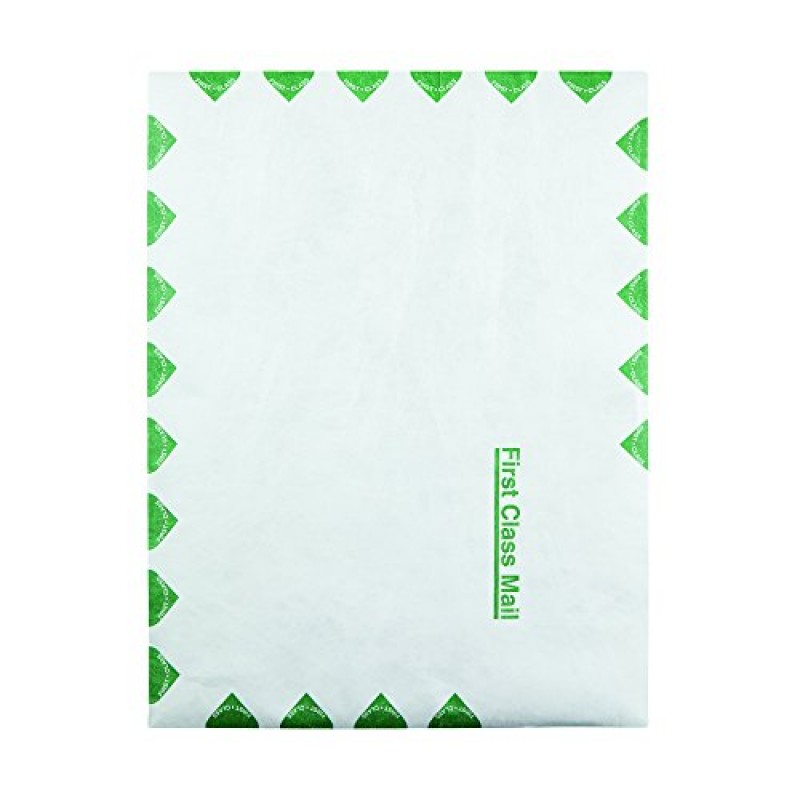 Survivor R1530 Tyvek USPS 퍼스트 클래스 우편물, 9 1/2 x 12 1/2, 흰색(100개 상자)