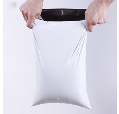50/20pcs 흰색 폴리 봉투 택배 가방 익스프레스 봉투 보관 가방 자체 접착 인감, PE 플라스틱 파우치 포장 우편 봉투 (크기 : 20pcs 60x80cm)