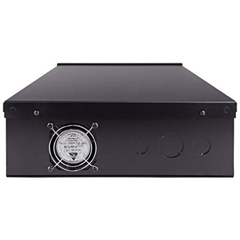 Navepoint DVR 보안 튼튼한 잠금 상자(팬 포함) 15인치 x 15인치 x 5인치 블랙