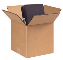 갈색 골판지 배송 상자 75개로 구성된 Amiff 팩 7x7x7 골판지 이동 상자 우편용 보관 상자 7 x 7 x 7 의류용 보관 포장 가정 용품 도서 포장 용품 도매 대량