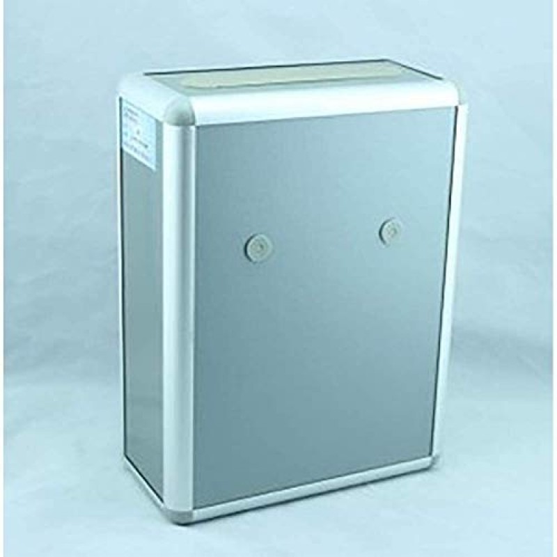 ZYF 벽걸이형 우편함 잠금 장치가 있는 벽걸이형 알루미늄 제안 상자 기부 상자 수거함 투표함 열쇠 투입함 댓글 상자